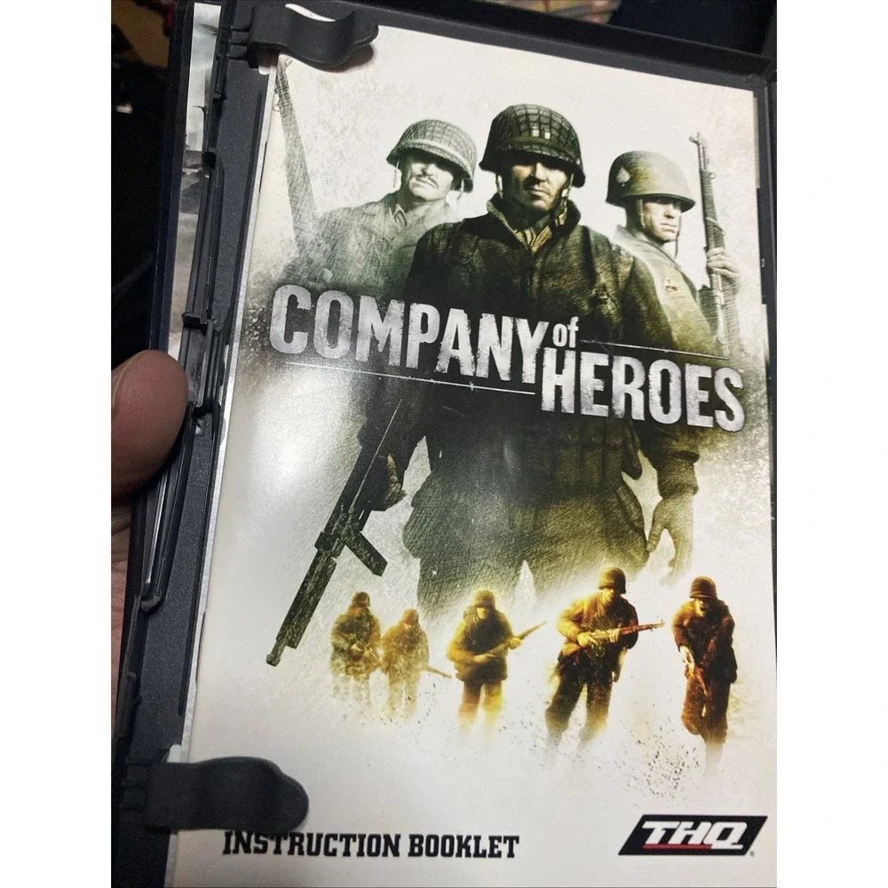 PC DVD-ROM Company of Heroes Gold Edition 2 Games CIB Nice